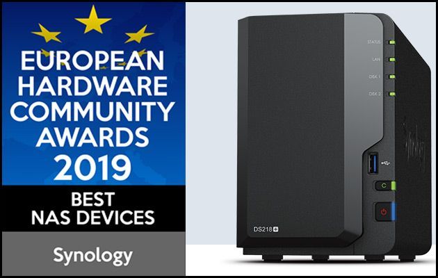 Winner Synology European Hardware Community Awards 2019